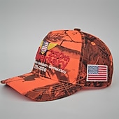 halpa Lisätarvikkeet-Lippalakki Amerikan lippu Retro / vintage Patriotismi varten Sukupuolineutraali Aikuisten 3D-tulostus varten Itsenäisyyspäivä 4. heinäkuuta ulko- Rento / arki Paraati