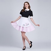  Pokojówka Anime Sukienka Stroje Bal maskowy Garnitury cosplay Halloween Karnawał Comic Con Anime Expo Kostium Na Damskie Dla dorosłych
