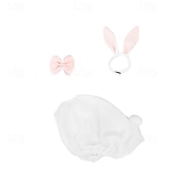 abordables Pâques-Costume d'oie de Pâques pour statue d'oie de 58 cm, tenue de lapin pour décoration de jardin ou de porche, vêtements d'oie amusants pour une fête de printemps