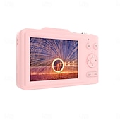 זול מצלמה ותמונה-מצלמת וידאו דיגיטלית 4K באיכות Full HD DVC 48MP עם מסך צבעוני בגודל 2.88 אינץ' וזום דיגיטלי פי 18