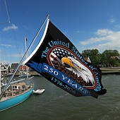  Paquet de 2 drapeaux 250 ans de liberté