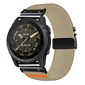 economico Cinturini per orologi Garmin-Cinturino per orologio  per Garmin Fenix 8 43mm Fenix 8 47mm Fenix 8 51mm Fenix 7 Pro Fenix 7S Pro Tessuto Sostituzione Cinghia Rilascio rapido Vestibilità rapida Regolabili Cinturino Sportivo Polsino
