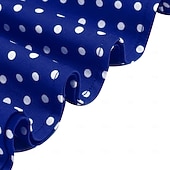 cheap Dresses-1950s Retro Vintage Rockabilly Midi Swing Dress Flare Dress Sleeveless Polka dots Fit &amp; Flare Swing Fancy Dress Women's Carnival Valentine's Day Masquerade Vacation Dailywear Bachelorette Party