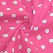 cheap Dresses-1950s Retro Vintage Rockabilly Midi Swing Dress Flare Dress Short Sleeves Polka dots Fit &amp; Flare Swing Fancy Dress Girls' Carnival Masquerade Vacation Dailywear Kid's Dress Homecoming Dresses Spring