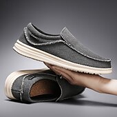 voordelige Slip-On Casual Schoenen-Marineblauwe instapschoenen voor heren, met een zacht geweven bovenwerk, een gedempte, lichtgewicht zool en een minimalistische, casual stijl voor dagelijks gebruik en vrije tijd.