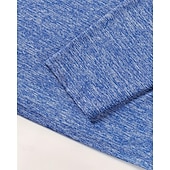 abordables T-shirts et Débardeurs de Course-Homme 250e anniversaire de l'Amérique Jour de l'Indépendance Lettre T-shirt de course T-shirt de compression Printemps Automne manche longue Séchage Rapide Compression Évacuation de l'Humidité