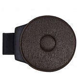 halpa Ajoneuvopalvelu-360 astetta kääntyvä auton istuintyyny, jossa on pehmeä polyesterineulottu kangas, kevyt ja kannettava muotoilu, tarjoaa mukavaa tukea kaikkina vuodenaikoina ajoneuvossasi ja mahdollistaa helpon