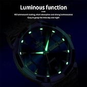 billige Kvartsklokker-Ny Olevs herreklokke for forretningsbruk, kvarts, med lysende kalender og ukevisning, diamantbesatt, uformell og moteriktig vannavstøtende sportsklokke for menn