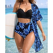 halpa Surfing Tankinit ja Bikinis-Naisten Bikinisetit Uimapuku uimapuvut Trooppinen Peitolla UV suoja Elastinen Hihaton Uima-asut Uimapuku Lainelautailu Sukellus Uinti Kesä