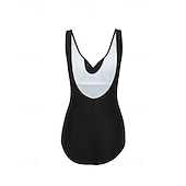 Χαμηλού Κόστους Rash Guards One Pieces-Γυναικεία Πρότυπο Προστατευτικά Ονόματος One Pieces Rash Guards Μαγιό Ολόσωμα κομμάτια Μονόχρωμο Άνοιγμα πίσω Προστασία UV Ελαστικό Αμάνικο Μαγιό Κορμάκι Σέρφινγκ Καταδύσεις Κολύμβηση Καλοκαίρι