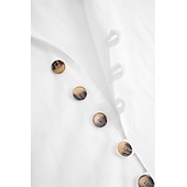 billiga Semester-herrskjorta linneskjorta sommarskjorta vardagskjorta bohemskjorta enfärgad vardaglig blå svart vit rosa långärmad mandarinkrage sommar vår &amp;höstkläder