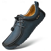 preiswerte Lässige Schnürschuhe-Braune Herren-Freizeitschuhe aus Wildleder, Schnürdesign, leichte, flexible Sohle, klassischer Freizeitstil, geeignet für Alltag und Spaziergänge