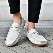 economico Mocassini casual-mocassini da uomo in similpelle viola: comode scarpe casual slip-on da indossare tutti i giorni e per eventi rilassati