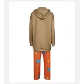 Kpop Inspired Korean Idol Inspired Pop Star Sleepwear Cosplay Costume Virtual Idol for Unisex Kid's Adults' Halloween Carnival Daily