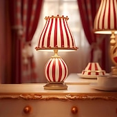 economico lampada da comodino-Lampada da tavolo / Lampada da terra Decorativo Artistico / Stile Nordico Per Camera da letto / Interno Metallo Presa EU / Presa US / Presa Uk Multicolore