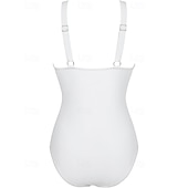 お買い得  ワンピースラッシュガード-女性用 ラッシュガード 水着 ワンピース 花 ソリッド レオプリント UVプロテクション 弾性ある ノースリーブ スイムウェア 水着 サーフィン 潜水 水泳 夏