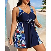 Χαμηλού Κόστους Surfing Tankinis και Bikinis-Γυναικεία Μαγιό Τανκίνι 2 τεμάχια Τροπικό Γρήγορο Στέγνωμα Ελαστικό Αμάνικο Μαγιό Σέρφινγκ Παραλία Κολύμβηση Καλοκαίρι