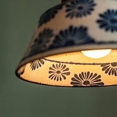 billige Trommel- og kjegledesign-19 cm Øyesign Anheng Lys Metall Kunstnerisk Stil galvanisert Årgang 110-240 V