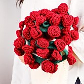 Недорогие Тонкие одеяла и пледы-Плед с букетом фиолетовых роз ко Дню матери, плед ручной работы из искусственного шелка с цветами, одеяло для сна, тканый плед с искусственными цветами, идеальный подарок для мамы.