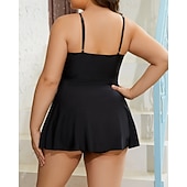 abordables Rash Guards de Una Pieza-Mujer Estándar Trajes de baño de talla grande Trajes de baño One Pieces Rash Guard Traje de baño Flores Espalda Abierta Protección UV Elástico Sin Mangas Bañadores Body Surf Buceo Natación Verano