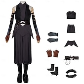 baratos Trajes Femininos-Cosplay Costume Movie TV Theme Costumes for Women's Adults Halloween Carnival Masquerade Halloween Performance Comic Con