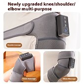 halpa Vartalon hierontalaitteet-lämmitetty polvihierontalaite, lämpöpolvituki, säädettävä tärinälämmitystyyny, polven rentoutusjalan lämmitin