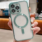 preiswerte Handyhülle für iPhone-Handy Hülle Handyhüllen Für iPhone 17 Air 17 16 15 14 Pro Max Plus 13 Pro Max Rückseite Magnetisch Stoßfest Retro TPU