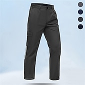 abordables Bas-Homme Pantalons Cargo Pantalons de randonnée pantalon de randonnée Pantalon de Pluie de Randonnée Printemps Automne Extérieur Coupe régulière Imperméable Séchage Rapide Léger Décorations