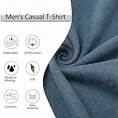 cheap Casual Henley Tee-Men's Henley Shirt 100% Cotton Acid Wash Shirt T shirt Tee Short Sleeve Solid Retro Vintage Casual Vintage Style Washed Henley Casual Summer Spring Fall Black Pink Light Green Henley T-Shirt