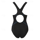 billiga One Pieces Rash Guards-Dam Baddräkt Baddräkter One Pieces Lutning UV-skydd Elastisk Ärmlös Badkläder Baddräkt Surfing Dykning Simmning Sommar