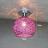 tanie Proste lampy sufitowe-Lampy sufitowe z aluminiowym drutem, lampa sufitowa, półpłaska, nowoczesna lampa sufitowa - oprawa oświetleniowa blisko sufitu, styl nowoczesny