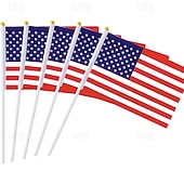  Plus d'accessoires Drapeau des États-Unis Soirée / Soir Enfant Adulte Unisexe Jour de l'Indépendance / 4 Juillet 4 Juillet Soirée Se déguiser
