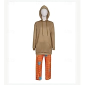  Kpop Inspired Korean Idol Inspired Pop Star Sleepwear Cosplay Costume Virtual Idol for Unisex Kid's Adults' Halloween Carnival Daily