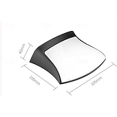 Solar Wall Light Outdoor, IP65 Solar Powered Deck Lights Waterproof, LED Solar Sconce Lights Outdoor,for Steps Stairs Fences Wall Walkway Garden