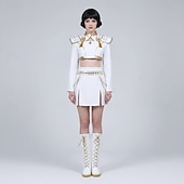  Inspirado em Kpop Inspirado em ídolos coreanos Ídolo Estrela pop Ocasiões Especiais Fantasias Originais Ídolo Virtual for Mulheres Adulto Dia Das Bruxas Carnaval Espetáculo Comic Con Anime Expo