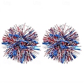  アメリカ建国250周年 イヤリング・ピアス コスプレ 成人 女性用 独立記念日 7月4日 パーティー 性能 ドレスアップ