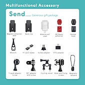 Недорогие Экшн-камера-Экшн-камера 4K (с поддержкой Wi-Fi), спортивная видеокамера, видеорегистратор для велосипеда, нагрудная камера, головная камера и камера для дайвинга.