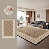 cheap Area Rugs-Vintage Style Durable Carpet Living Room Rug Antique Aesthetic Bedroom Sofa Mat Large Area Washable Easy-to-Clean