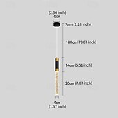 olcso Hengertervezés-alumínium szalagfüggesztő lámpa hengeres buborék akril ernyővel, egyfejes hosszú csőfüggesztő lámpa, modern mennyezeti szigetlámpák, étkező csillárok