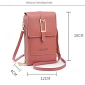 ieftine geanta universala pentru telefon-genți pentru femei portofele din piele moale poșetă pentru telefon mobil cu ecran tactil geantă de mână cu curea de umăr pentru femei genți ieftine pentru femei