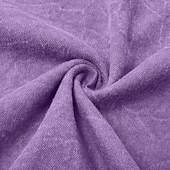 voordelige Casual Henley-T-shirt-Voor heren T-shirt Henley-shirt Overhemd van 100% katoen met zure wassing Lange mouw Effen Effen kleur Vintage Streetwear Casual Kledingstuk geverfd Bleek Puur Opstaand Henley Casual Huis Straat