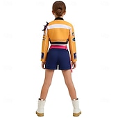 billige Jentekostymer-Kpop-inspirert Inspirert av koreansk idol Popstjerne Cosplay kostyme Fancy dress Jente Barne Halloween Karneval Ytelse Comic Con Anime-messe