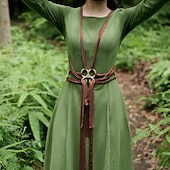cheap Accessories and More-Medieval Renaissance Fancy Costume Accessories Elf Fairy Elven Fancy Dress Women's Fantasy Halloween Carnival Performance LARP Ren Faire Adults' Belt