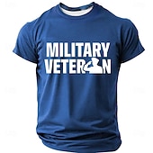 levne Patriotických 250 triček-4. července 2026 250. výročí památného dne Pánské vlastenecké tričko s grafikou veterána crew neck s krátkým rukávem
