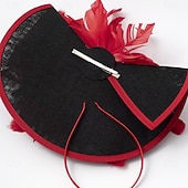 economico Fascinatori &amp; Cappelli-Copricapo affascinante Gentildonna Floreale Costume Per donna Mascherata Tè Ascot Festival delle corse di cavalli Adulti Copricapo