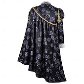 preiswerte Outfits-Rokoko Viktorianisch Renaissance Outfits Ausgefallene Kostüme Edelmann Königliche Kleidung Kostüm Herren Halloween Karneval Party Leistung Renaissance-Messe Erwachsene Oberteil Umhang Shorts