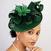 economico Fascinatori &amp; Cappelli-Copricapo affascinante Gentildonna Costume Per donna Mascherata Tè Ascot Festival delle corse di cavalli Adulti Copricapo