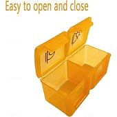  Monthly AM/PM Pill Organizer – Twice-a-Day Medicine & Vitamin Storage with Labels and Stickers for Easy Daily Management