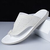 baratos Sandálias casuais-Sandálias masculinas confortáveis, leves e respiráveis, ideais para uso casual na praia e na piscina.