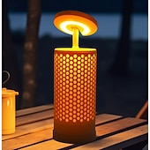 levne Camping Lights &amp;amp; Lucerny-Venkovní LED ambientní kempingové světlo, nastavitelná teplá stanová svítilna, přenosná nouzová lampa nabíjecí baterií typu C pro turistiku, párty a vánoční dárek